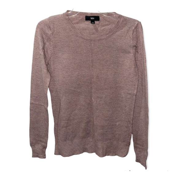 Mossimo Sweaters - 𝅺Mossimo Purple Mauve Crew Neck Sweater Size XS